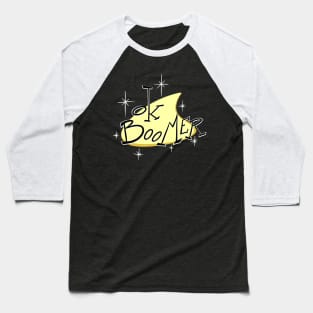 Ok Boomer yellow (Googie 60's Style) Baseball T-Shirt